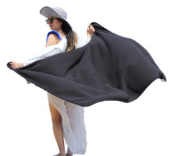 Trendy Classic Blanket - Black - 155cm X 120cm